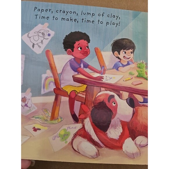 Baby Unplugged: Make by John Hutton (2020 Children's Board Books) Imagination - Picture 4 of 4